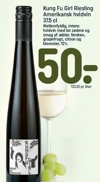 REMA 1000 Kung fu girl riesling hvidvid tilbud