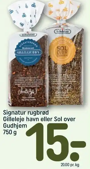 REMA 1000 Signatur rugbrød tilbud
