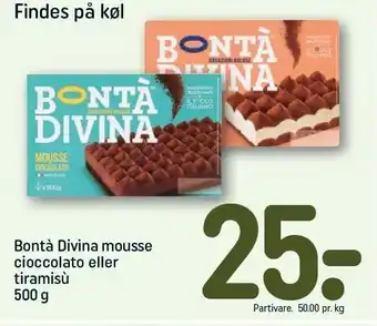 REMA 1000 Bontá divina mousse tilbud