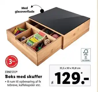 Lidl Boks m. skuffer tilbud