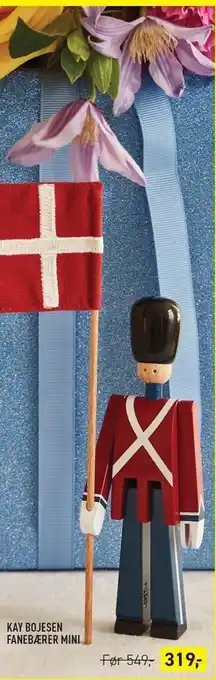 Kay bojesen fanebærer mini