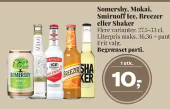 Dagli'Brugsen Smirnoff ice rtd-cider tilbud