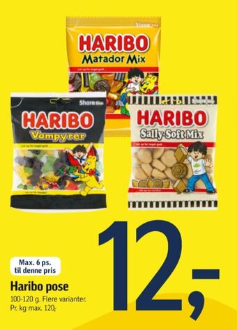 Føtex Matador mix slikposer tilbud