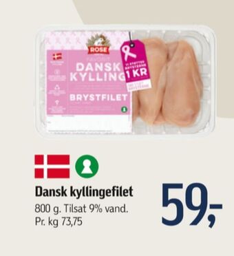 Føtex Rose kyllingebrystfilet tilbud