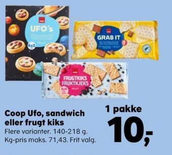 Kvickly Coop kiks tilbud