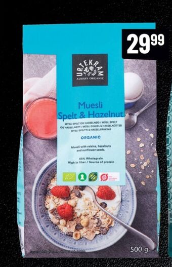 Løvbjerg Urtekram müsli tilbud