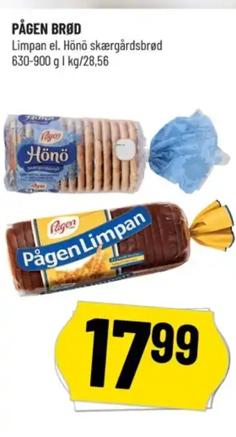 Hönö rugbrød-skiver