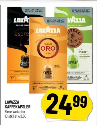 Løvbjerg Lavazza kaffekapsler tilbud