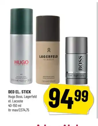 Løvbjerg Hugo boss deostick tilbud