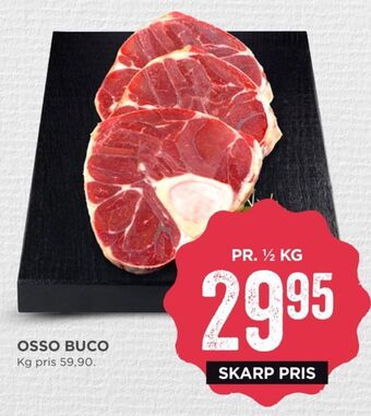 MENY Ukendt osso buco tilbud