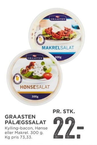 MENY Graasten kylling & baconsalat tilbud