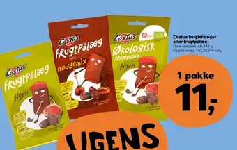SuperBrugsen Castus frugtpålæg tilbud