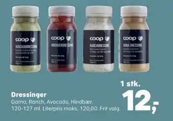 SuperBrugsen Coop c dressing tilbud
