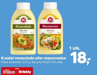 SuperBrugsen K-salat remoulade tilbud