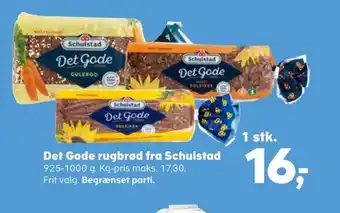 Det gode rugbrød-skiver