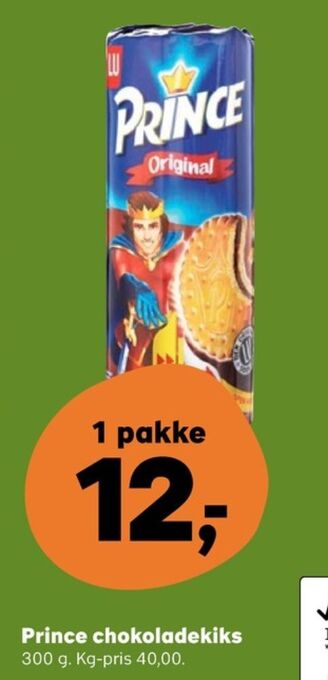 SuperBrugsen Lu prince kiks tilbud