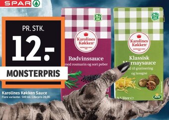 SPAR Karolines Køkken Sauce tilbud