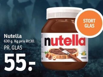 SPAR Nutella tilbud
