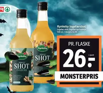 SPAR Rynkeby Ingefærshot tilbud