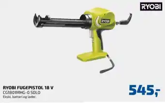 Davidsen Ryobi fugepistol tilbud