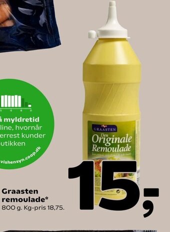 Coop 365 Graasten Remoulade 800g tilbud