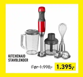 Johannes Fog Kitchenaid stavblender tilbud