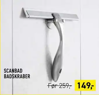 Scanbad badskraber