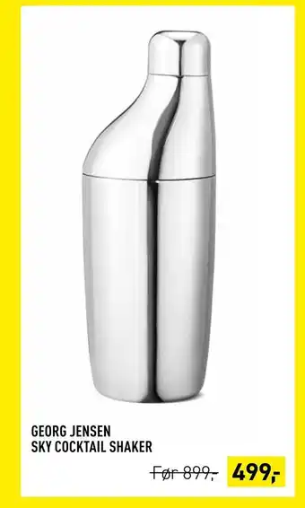 Johannes Fog Georg jensen sky cocktail shaker tilbud
