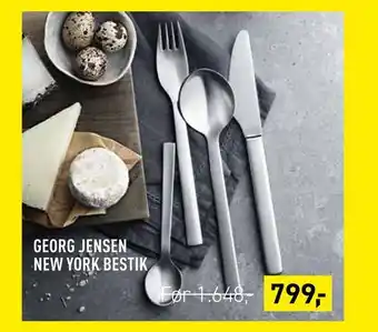 Johannes Fog Georg jensen new york bestik tilbud