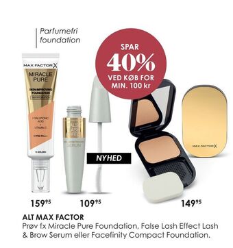 Matas Alt max factor tilbud