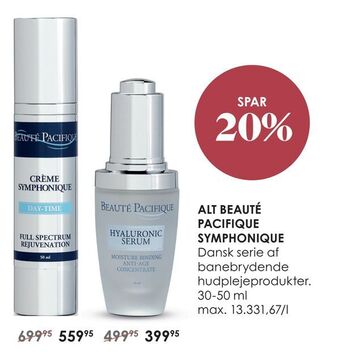 Matas Alt beauté pacifique symphonique tilbud