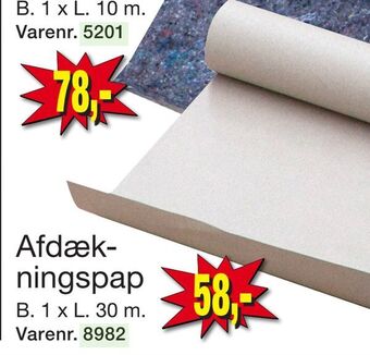 Harald Nyborg Afdækningspap tilbud