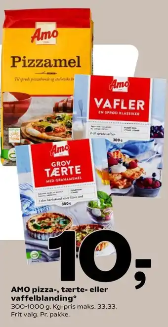 Coop 365 Amo Pizza-, Tærte- Eller Vaffelblanding 300-1000g tilbud