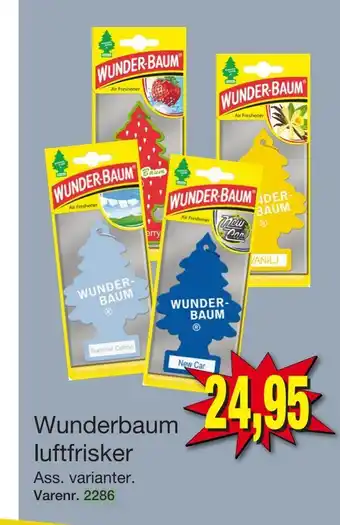 Harald Nyborg Wunderbaum luftfrisker tilbud