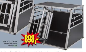 Harald Nyborg Hundebur til bil tilbud