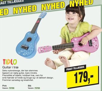Harald Nyborg Guitar i træ tilbud