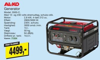 Harald Nyborg Generator tilbud