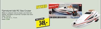 Harald Nyborg Fjernstyret båd rc sea cruiser tilbud