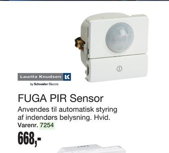 Harald Nyborg Fuga pir sensor tilbud
