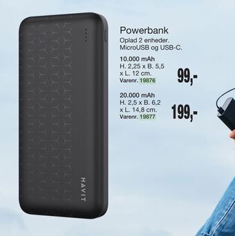 Harald Nyborg Powerbank tilbud