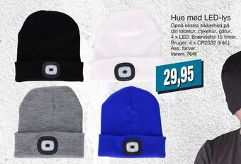 Harald Nyborg Hue med led-lys tilbud
