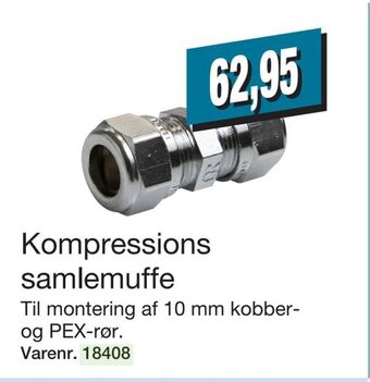 Harald Nyborg Kompressions samlemuffe tilbud