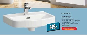 Harald Nyborg Håndvask tilbud