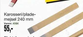 Harald Nyborg Karosseri/plade mejsel 240 mm tilbud