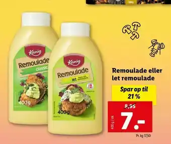Let-Køb Remoulade eller let remoulade tilbud