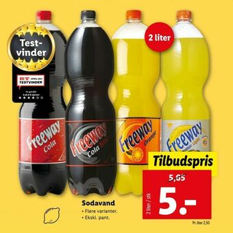 Let-Køb Sodavand tilbud