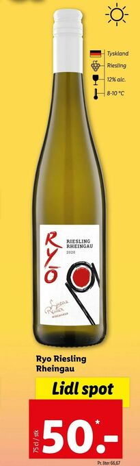 Let-Køb Ryo Riesling Rheingau tilbud