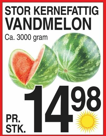 ABC Lavpris Vandmelon tilbud