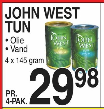ABC Lavpris John west tun tilbud