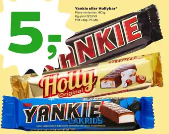 Yankie Eller Hollybar 40g
